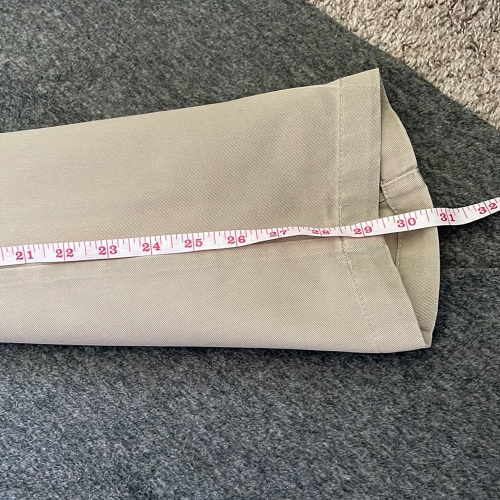 Lee business khaki straight leg pant, women size 16 - Picture 9 of 9